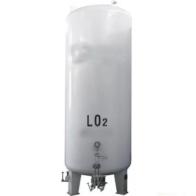Vertical líquida del tanque de almacenamiento criogénico del gas natural con el vaporizador