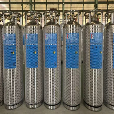 Recipiente del reactor criogénico del cilindro 210l del almacenamiento del nitrógeno de líquido del Dewar