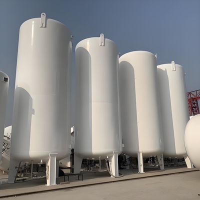Performance de aislamiento óptimo Tanques de almacenamiento criogénicos verticales de GNL Tecnología avanzada