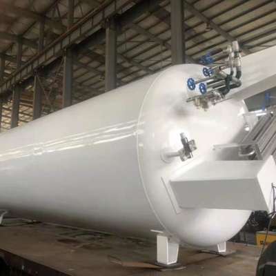 Capacidad del tanque de almacenamiento de dióxido de carbono líquido criogénico