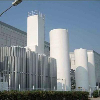 En el caso de las instalaciones de recolección de oxígeno líquido, se utilizará un tanque de almacenamiento criogénico vertical de 1000L a 5000L.