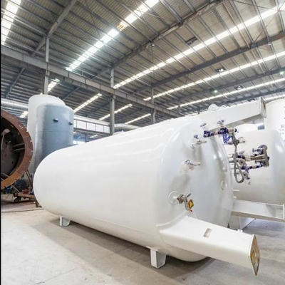 Tanque de almacenamiento criogénico de GNL horizontal de 50 m3 0.8 MPa para la industria química