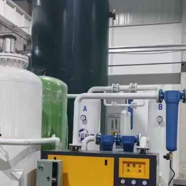 Generador de oxígeno PSA industrial con presión de 0,1-0,8 MPa y pureza de oxígeno ≥90%±3% para corte por láser