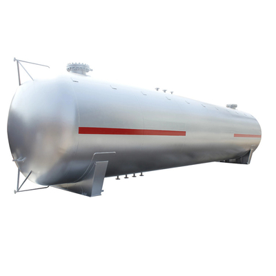 Bala de acero inoxidable del tanque de almacenamiento de gasolina de 25000L LPG 20m3 Mounded