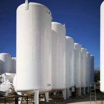 resistencia de impacto de 50m3 LIN Cryogenic Storage Tank 0.8mpa