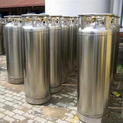 los tanques de oxígeno criogénicos del cilindro 1.37mpa 2.3mpa del Dewar 175L