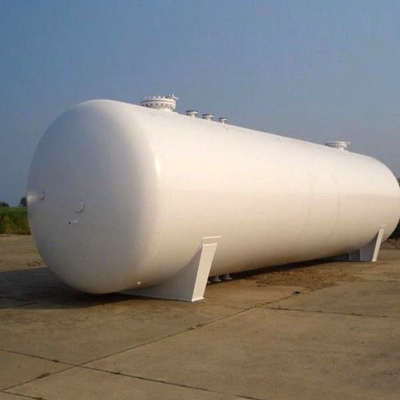 almacenamiento del propano líquido del almacenamiento en montón de 1.6Mpa 75m3 LPG 20cbm