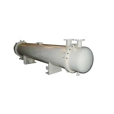 Paquete de acero inoxidable doble del cambiador de la hoja de tubo SS304 316L 1400m m
