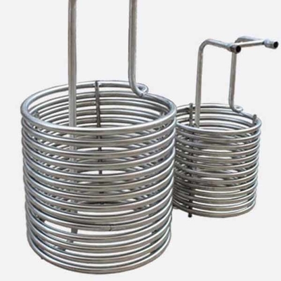 acero inoxidable del cambiador de calor de la bobina del tubo 2.1mpa 1.6mpa para la refrigeración