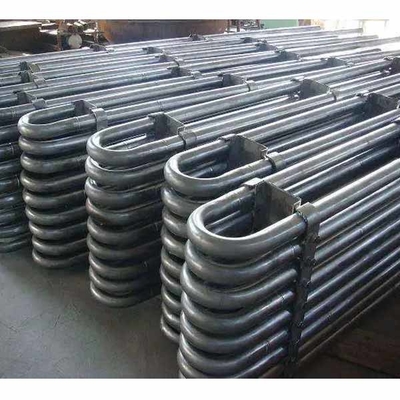 Corrosión anti del cambiador de calor del tubo de la bobina SS304 50kw aletada