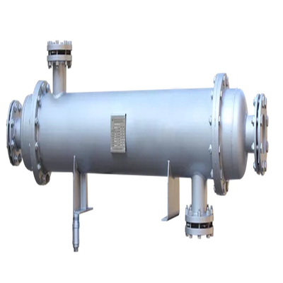 Bobina coaxial del titanio del cambiador de calor del tubo de la bobina del titanio anti de la corrosión para el condensador