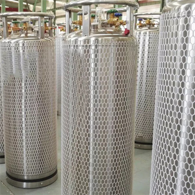 Cilindro criogénico 495L del Dewar del nitrógeno del oxígeno líquido