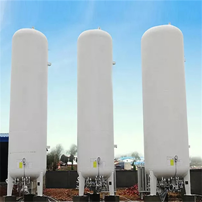 Soporte vertical del tanque de almacenamiento del argón del nitrógeno del oxígeno líquido criogénico