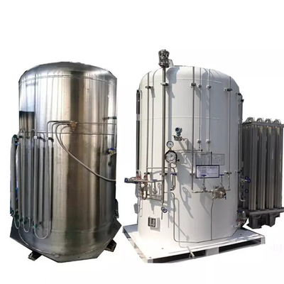Cilindro de acero inoxidable a granel micro del nitrógeno de líquido de los tanques del oxígeno criogénico del CO2