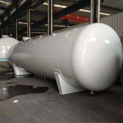 Material de acero de carbono de los tanques de almacenamiento de gasolina de Sinotruk 100m3 Lpg Q345R