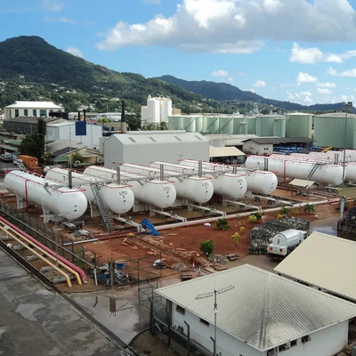 Capacidad del tanque de almacenamiento de gas GLP de acero al carbono 100cbm