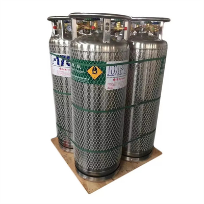 cilindro criogénico del Dewar 80l-500l para el nitrógeno del oxígeno líquido