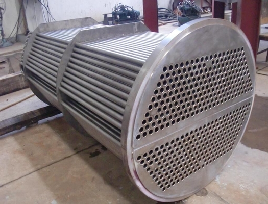Cambiador de calor vertical de la inmersión de la bobina del tubo de calor del titanio de cobre del cambiador