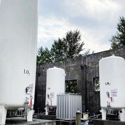 Capacidad del tanque de almacenamiento de dióxido de carbono líquido criogénico