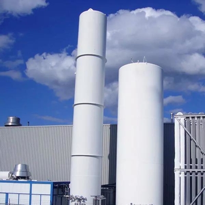 Tanque de almacenamiento criogénico vertical de 1000L 3000L 5000L para oxígeno líquido y nitrógeno