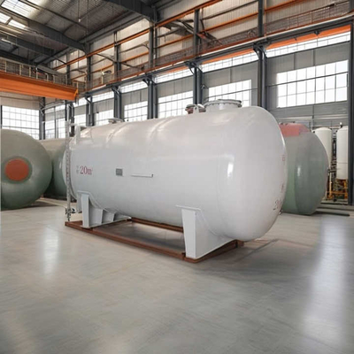 Tanque de almacenamiento de gas de LPG de 40 toneladas para la instalación de estaciones de LPG