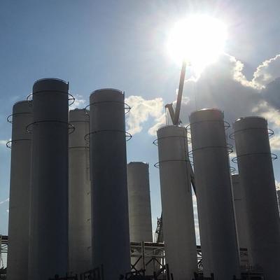 Tanque de almacenamiento criogénico de productos químicos de 5-100 m³