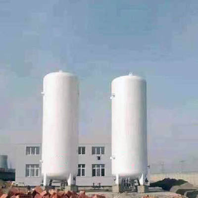 Tanque de almacenamiento vertical criogénico de 30 m³ para estación de servicio