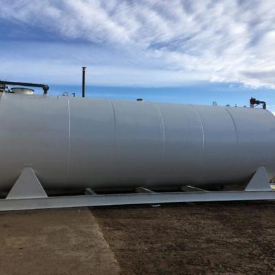 Tanque de almacenamiento criogénico vertical de 1000L Acero inoxidable LO2 LN2 LAr