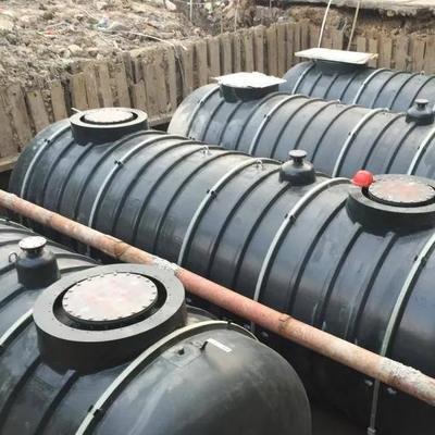 Tanque de almacenamiento subterráneo de gasolina y fuel oil de 5-50 m³