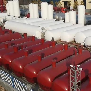 Tanque de almacenamiento criogénico de 5-200m3 de capacidad para oxígeno, nitrógeno y argón