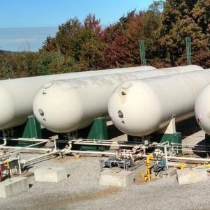 Tanque de almacenamiento vertical criogénico de oxígeno líquido de 10 m3, 1.6 MPa, acero inoxidable 304