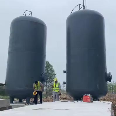 Tanque de almacenamiento criogénico ASME estándar de 20 pies 1.6MPa -196°C