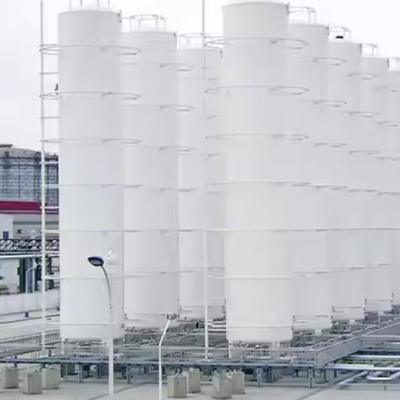 Tanque de almacenamiento criogénico de acero inoxidable ASME de 50 m3 y 8 bar