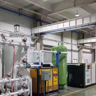 Generador de oxígeno PSA industrial con presión de 0,1-0,8 MPa y pureza de oxígeno ≥90%±3% para corte por láser