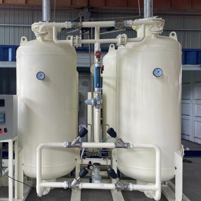 Generador de oxígeno PSA con 8-10 años de vida útil 220V/50Hz de alimentación y 5-45°C de temperatura de funcionamiento para uso industrial