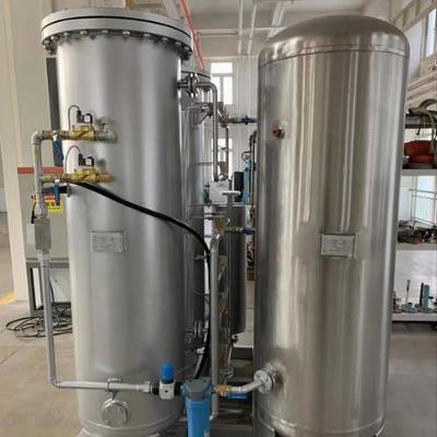 Generador de nitrógeno PSA para producción de vidrio de alta pureza 99.999% 90nm3/Hr con punto de rocío ≤-40℃