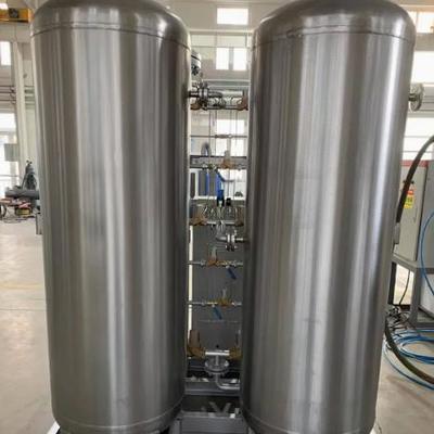 Generador de nitrógeno PSA de gran capacidad con un rango de presión de 0,1 a 0,8 MPa y un caudal de 3 a 2000 Nm3/h para uso industrial