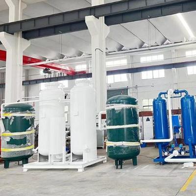 Generador de nitrógeno PSA de alta capacidad 1-2000 m³/h para la industria farmacéutica con voltaje de 220-575 V y 12 meses de garantía