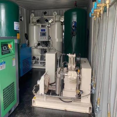 VPSA Oxygen Generator with 170Nm3/hr Nitrogen Output 1 KW Operate Power and 1200m3/h Flow Oxygen Production Equipment