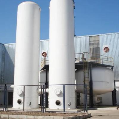 300Nm3/h 0,32kWh/Nm3 Sistema de oxígeno VPSA de ahorro de energía para aireación de tratamiento de aguas residuales