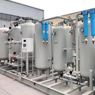Generador de oxígeno PSA específico para hospitales con sistema de control PLC y construcción de acero inoxidable para suministro de oxígeno médico