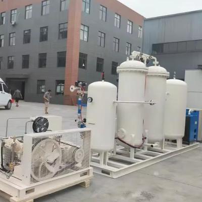 Generador de oxígeno PSA específico para hospitales con sistema de control PLC y construcción de acero inoxidable para suministro de oxígeno médico