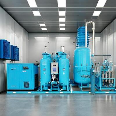 Energy-efficient PLC-controlled PSA Nitrogen Generator with 99.999% Purity for Industrial Purge Systems