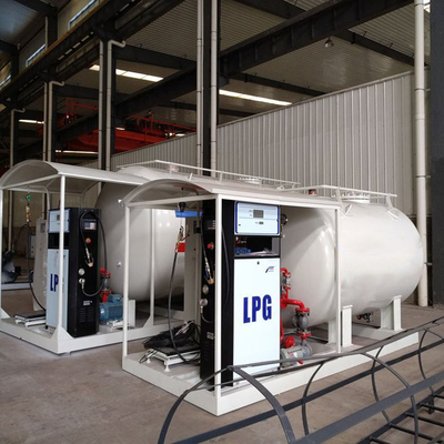 estación de servicio del gas de 1000L LPG 40cbm, estaciones de servicio autos de 2.5Mpa LPG