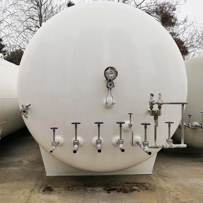 Barra vertical del tanque de almacenamiento criogénico del nitrógeno líquido 20C 16