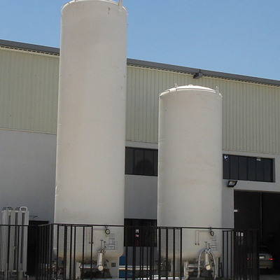Barra vertical del tanque de almacenamiento criogénico del nitrógeno líquido 20C 16