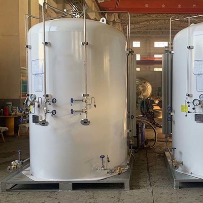 nitrógeno criogénico del bulto 1000-3000l del vacío micro de los tanques Q345R
