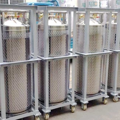 175 botella del argón del nitrógeno 1.4Mpa del oxígeno líquido del cilindro de gas del Dewar del litro