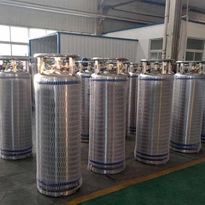 cilindro criogénico del Dewar 180L 600 litros, el tanque del Dewar del CO2 210l
