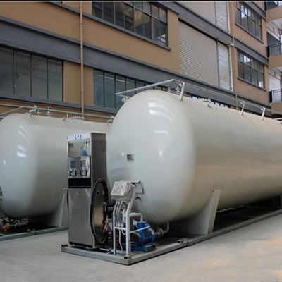 Estaciones montadas resbalón 2.5mpa, estación del LPG Autogas de servicio de la resbalón del LPG de 50000 litros